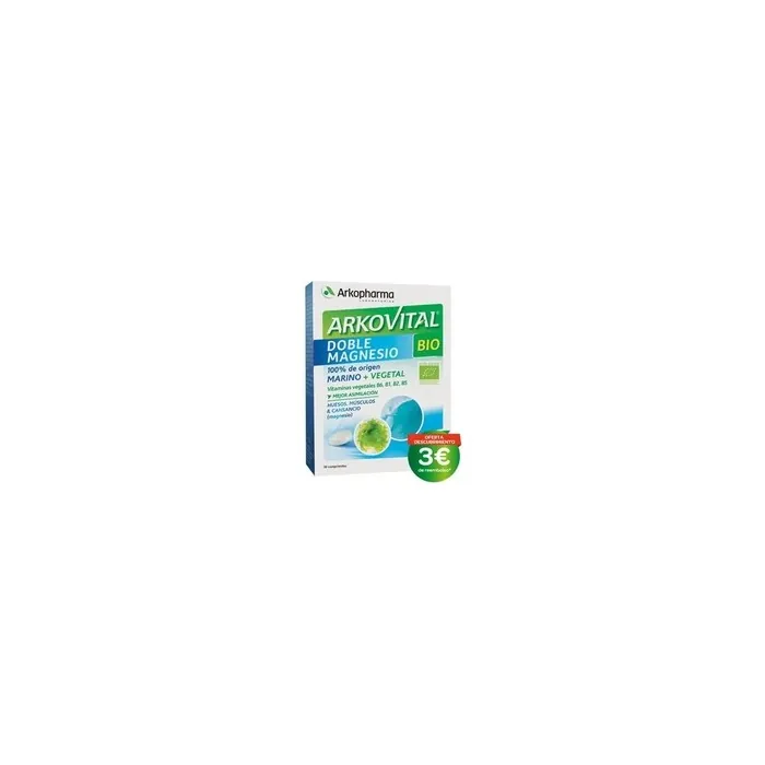 Arkopharma Arkopharma Arkovital Double Magnesium Bio 30 Tablets