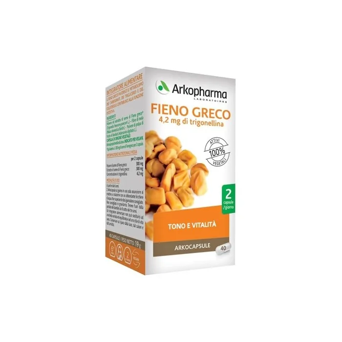 Arkofarm Arkocapsule Fenugreek 40 Capsules