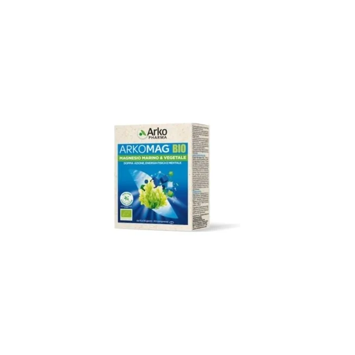 ARKOPHARMA Arkomag Bio Marine & Plant Magnesium Energy Supplement 30 Tablets