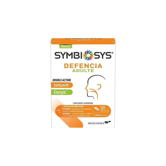 Symbiosys Defencia Adult With Vitamins C And D 30 Capsules