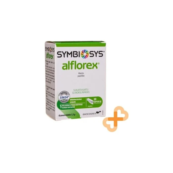Alflorex 30 Capsules Irritable Bowel Syndrome Digestive Support