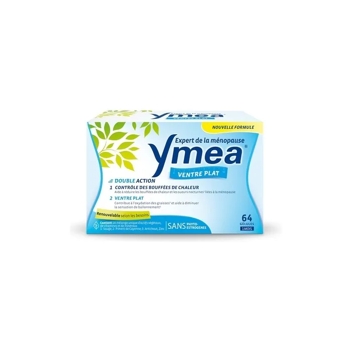 Ymea Flat Stomach Menopause Food Supplement with Plant Active Ingredients