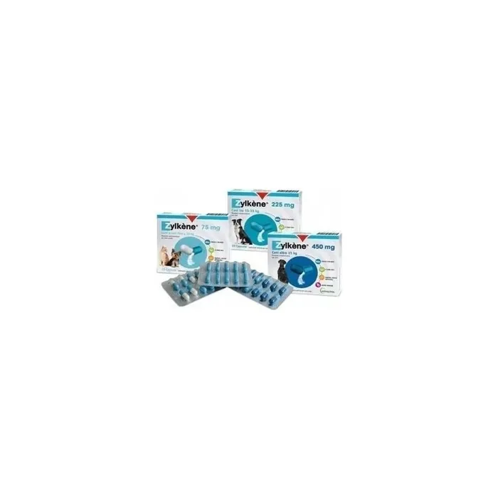 Vetoquinol Italia Srl Zylkene For Dogscats 20 Capsules Of 75 Milligrams