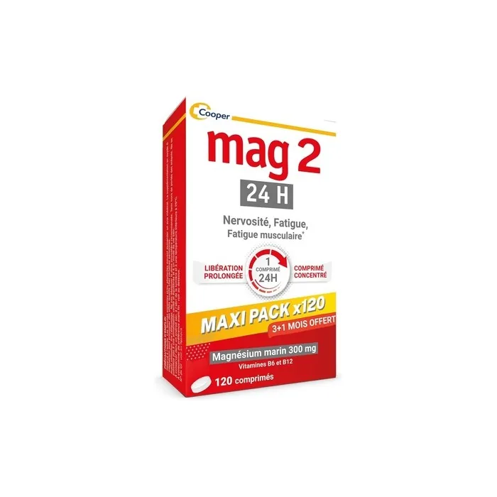 Mag 2 24h Reinforced Formula 120 Tablets