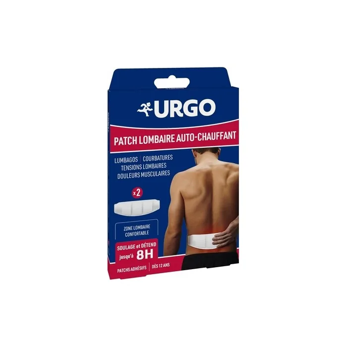 Urgo Self-Heating Lumbar Patch - Pack of 2