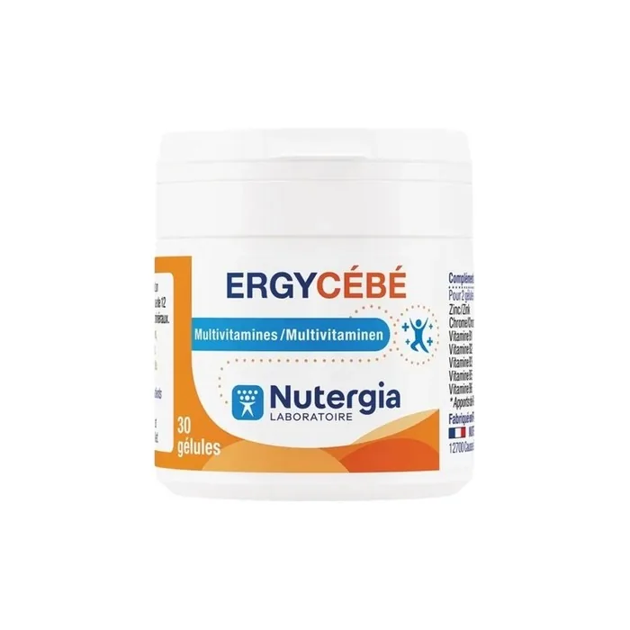 Nutergia Ergycebe 30 Capsules