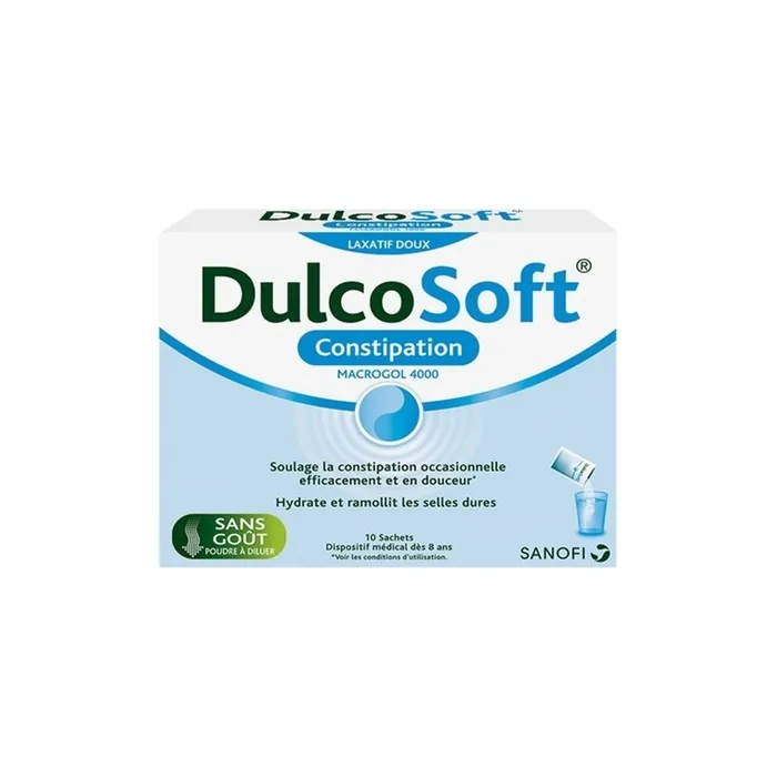 Sanofi DulcoSoft Constipation Relief 10 Sachets - Macrogol 4000