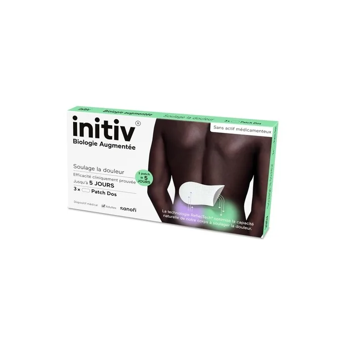 Initiv Back Patch Relieves Pain for Up to 5 Days