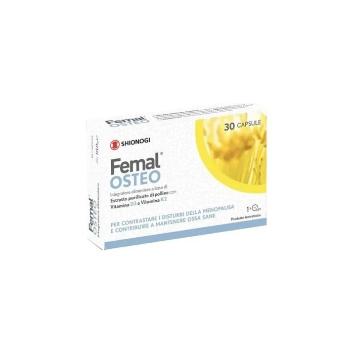 SHIONOGI Femal Osteo Woman Health Supplement 30 Capsules