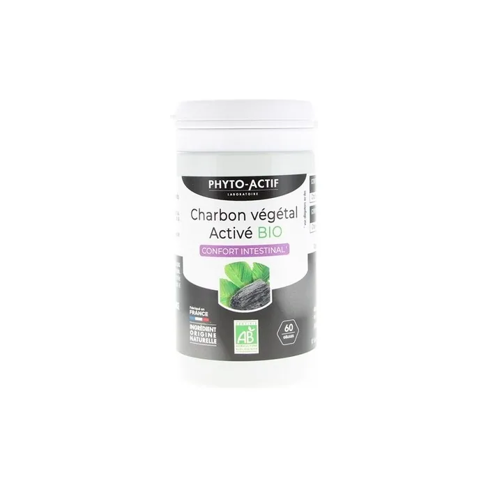 Activated Organic Vegetable Charcoal for Intestinal Comfort
