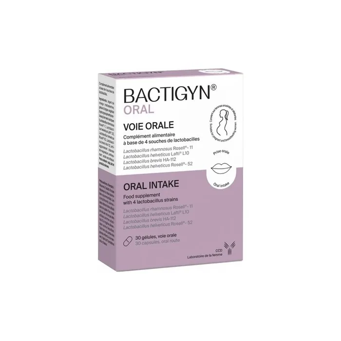 Laboratoire CCD Bactigyn Dietary Supplement 30 Capsules