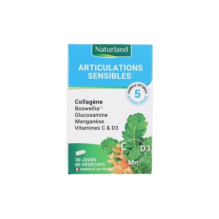 Naturland Sensitive Joints 60 Veggie Capsules