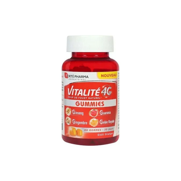 Forte Pharma Vitalite 4g Gummies Orange Flavor 60 Gummies