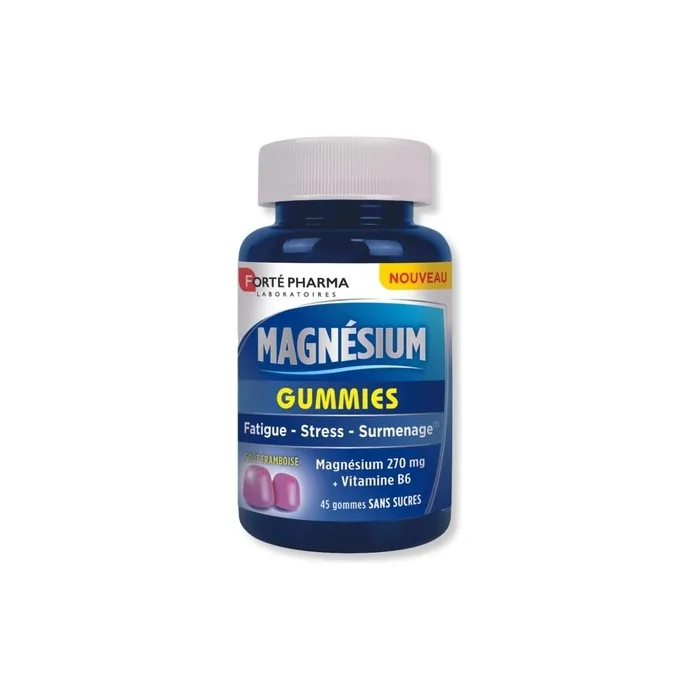 Forte Pharma Magnesium Gummies Stress Supplement