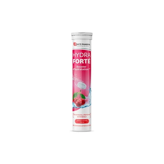 Forte Pharma Hydra Forte Cherry Electrolytes Vitamins C & D Minerals