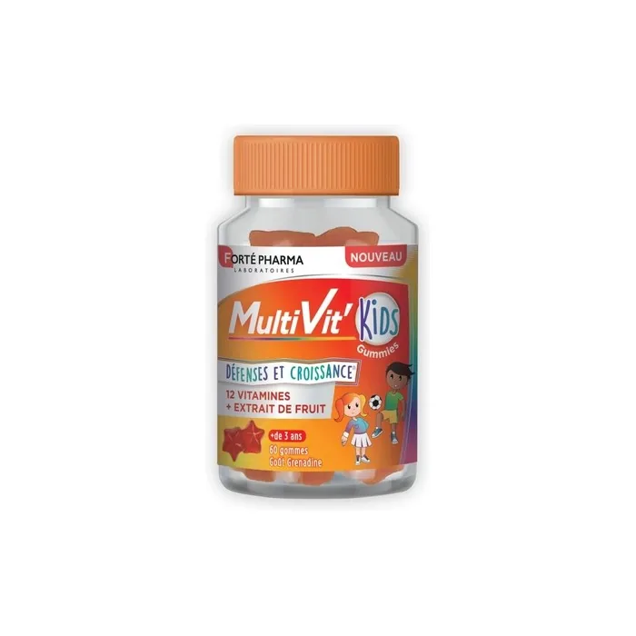 Fort Pharma Multivit'kids Gummies Multivitamins for Children