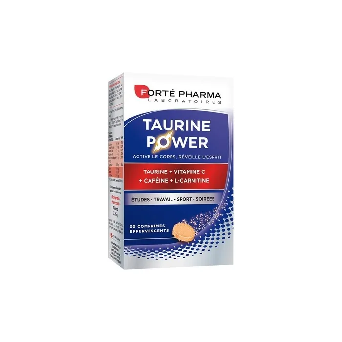 Forté Pharma Energie Taurine Power Energy Supplement 30 Tablets