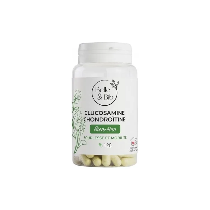Belle & Bio Glucosamine Chondroitin Dietary Supplement 120 Capsules