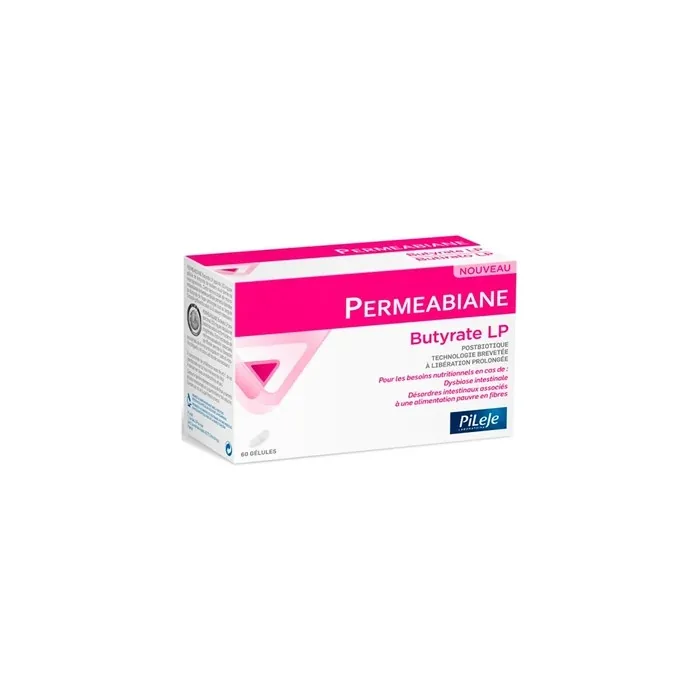 Pileje Permeabiane Butyrate Lp 60 Capsules