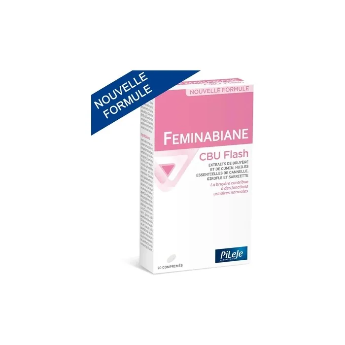Pileje Feminabiane Cuflash 20 Tablets
