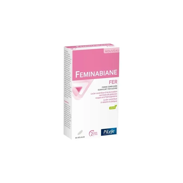 Pileje Feminabiane Iron 60 Capsules