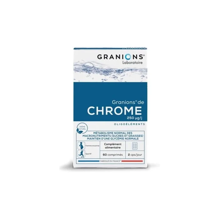 Chrome Granions 250g - Made in France - Maintains Normal Blood Sugar Levels