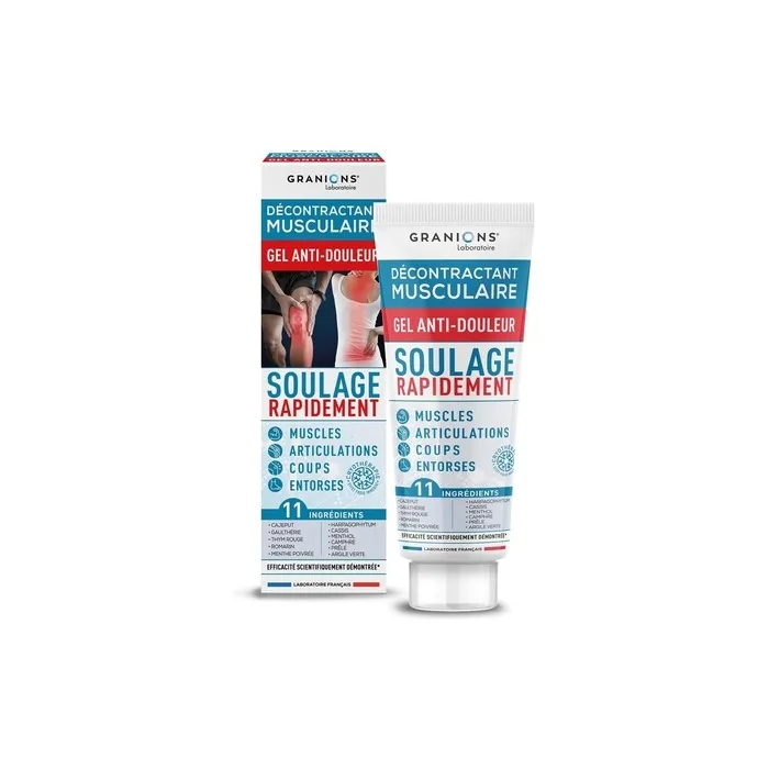 Muscle Relaxing Gel for Fast Relief from Joint and Muscle Pain