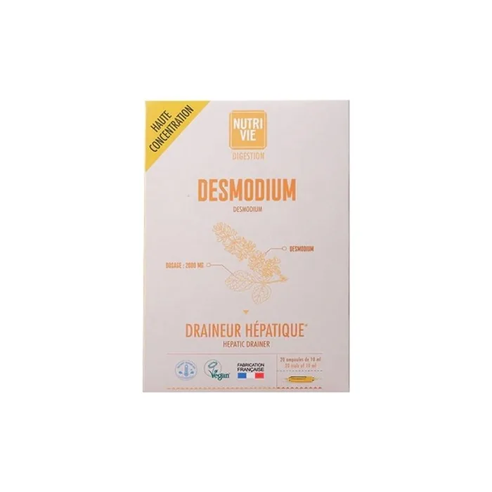 Nutrivie Desmodium Food Supplement 20 Ampoules