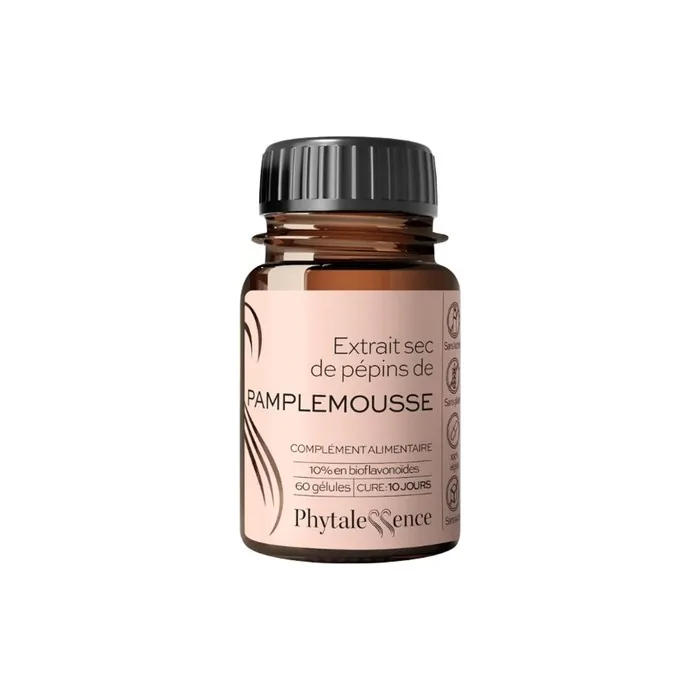 Phytalessence Grapefruit Seed Extract 60 Capsules