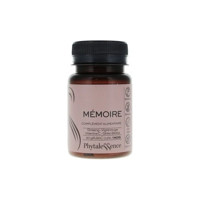 Phytalessence Memory Food Supplement 30 Capsules