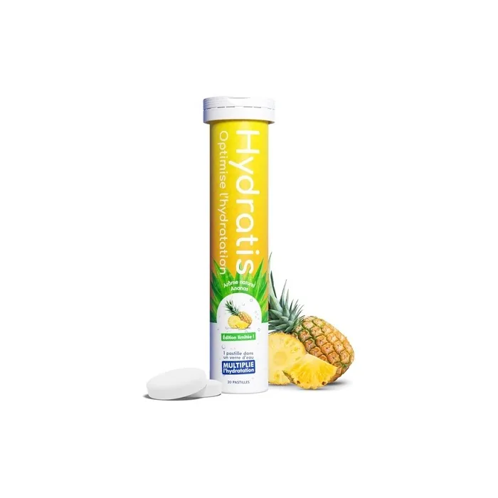 Hydratis Pineapple Effervescent Tablets - Optimizes Hydration