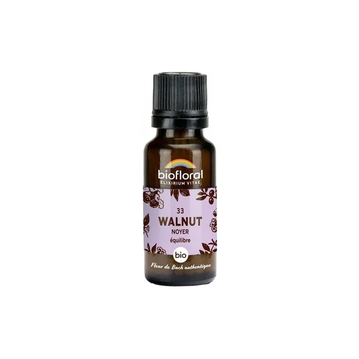 Biofloral Bach Flowers 33 Walnut Organic Dietary Supplement 19.5g