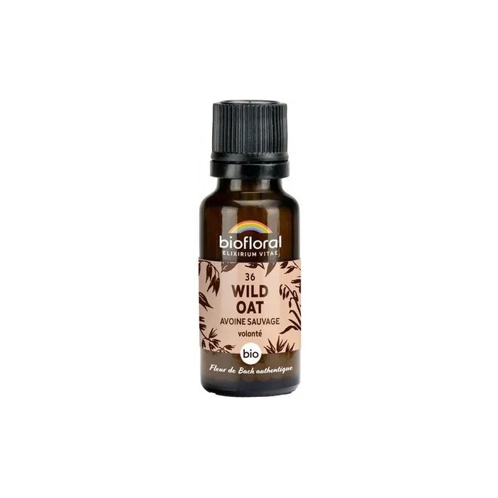 Biofloral Bach Flowers 36 Wild Oat Organic Dietary Supplement 19.5g
