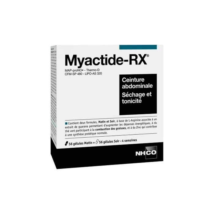 Nhco Myactiderx Abdominal Belt 112 Capsules
