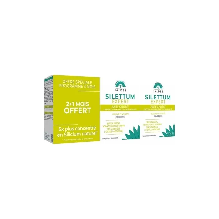 Jaldes Silettum Expert Anti-Hair Pack 3 x 60 Tablets