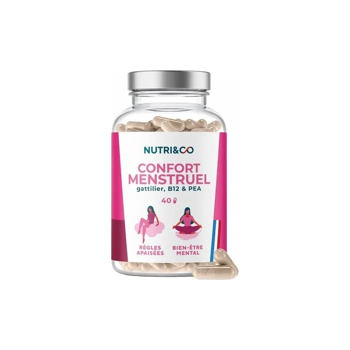 Nutri&Co Menstrual Comfort Food Supplement 40 Capsules