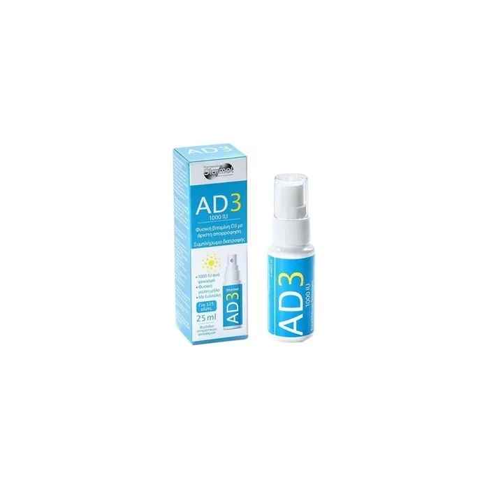 Starmel Ad3 Oral Spray 1000 Iu Vitamin D Spray 25ml