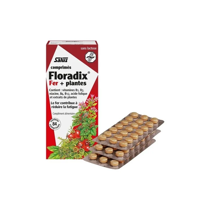 Floradix Iron Supplement Tablets 84 Tablets