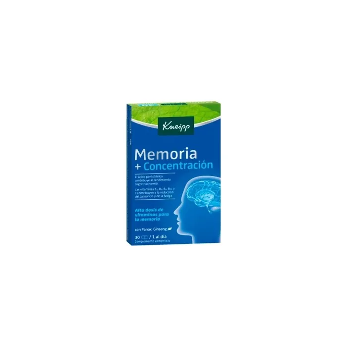Kneipp Kneipp Memory Concentration 30 Capsules