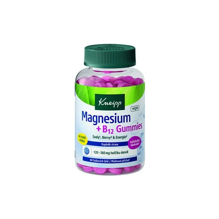 Kneipp Magnesium + B12 Gummies 60 Count