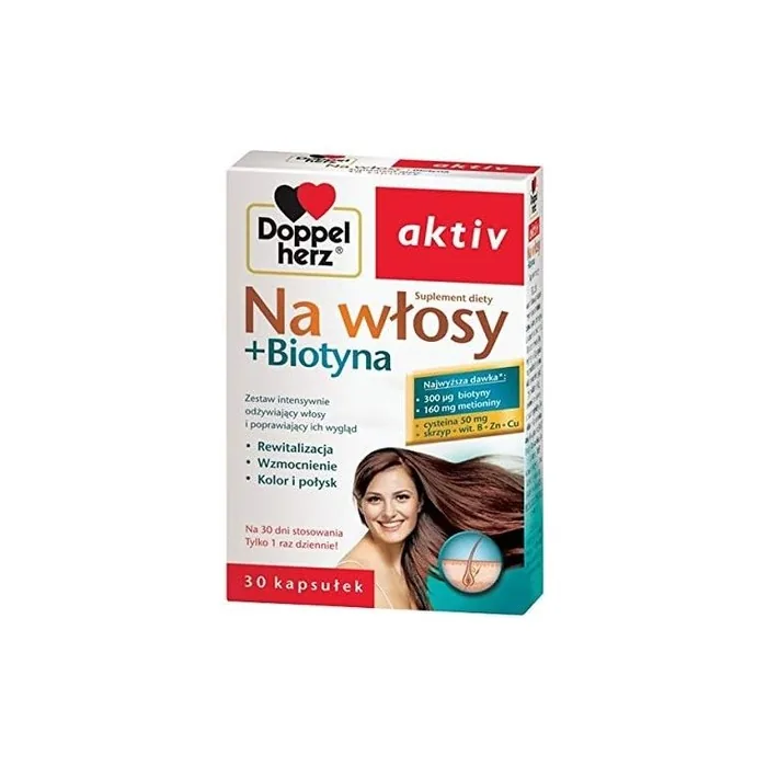 Doppelherz Aktiv Hair + Biotin 30 Tablets