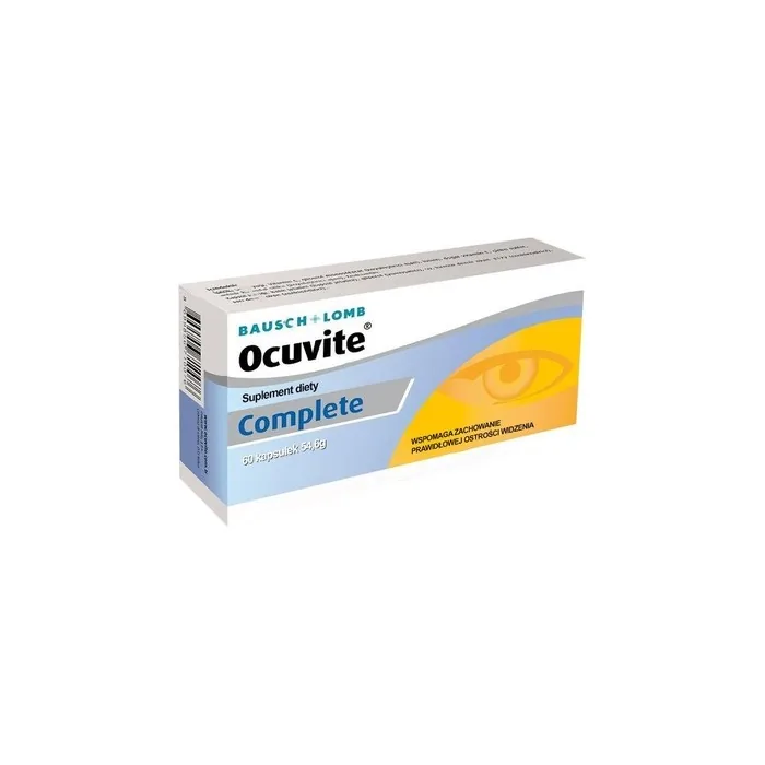 Ocuvite Vision Support Supplement - 60 Capsules For Complete Eye Health And Wellness