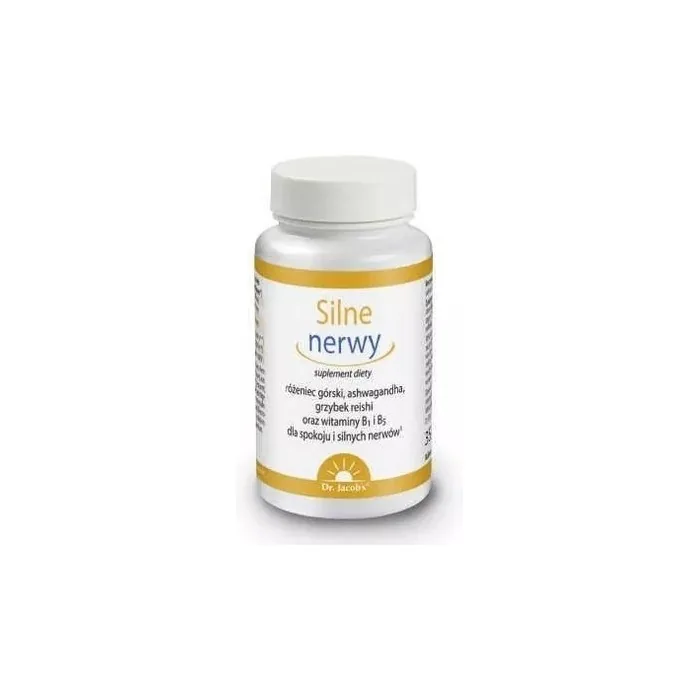 Dr. Jacobs Strong Nerves - 100 Capsules With Long Term Expiry Date