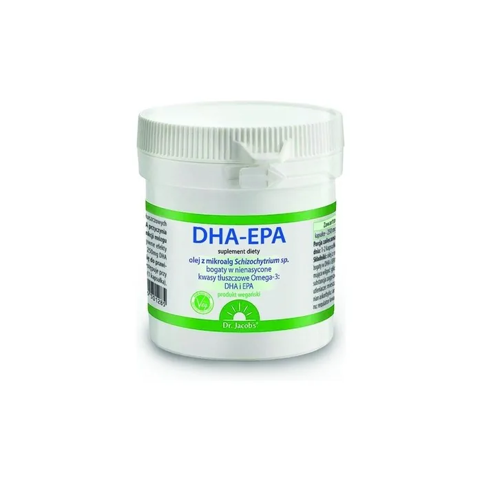 Dr. A.S. Jacob's DHA EPA 60 Algae Caps