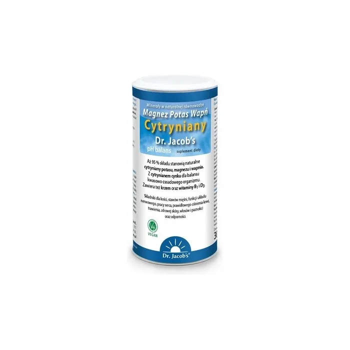 Dr. Jacob's Ph Balance Alkaline Powder Dietary Supplement 300g