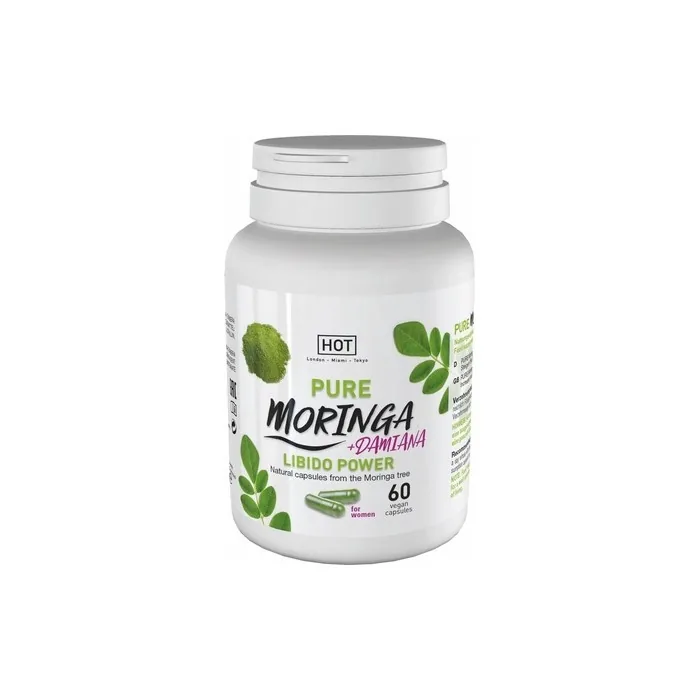 Hot Bio Moringa - Libido Female Power Capsules - 60 Pcs.