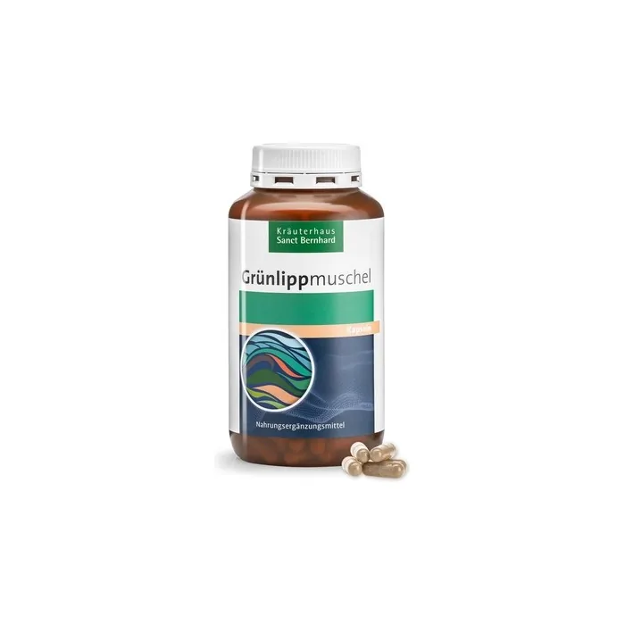 Sanct Bernhard Green-Lipped Mussel Capsules 300 Capsules 500mg