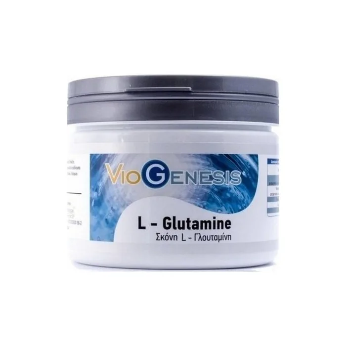 Viogenesis Lglutamine Powder 250 Grams Dietary Supplement For Muscle Mass Increase