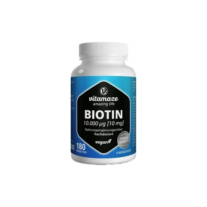Vitamaze Biotin 10mg 180 Tablets