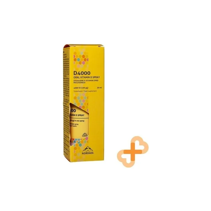 Nordaid D4000 Oral Vitamin D Spray 4000iu 30ml